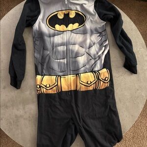 Boys One Piece Batman Pajamas